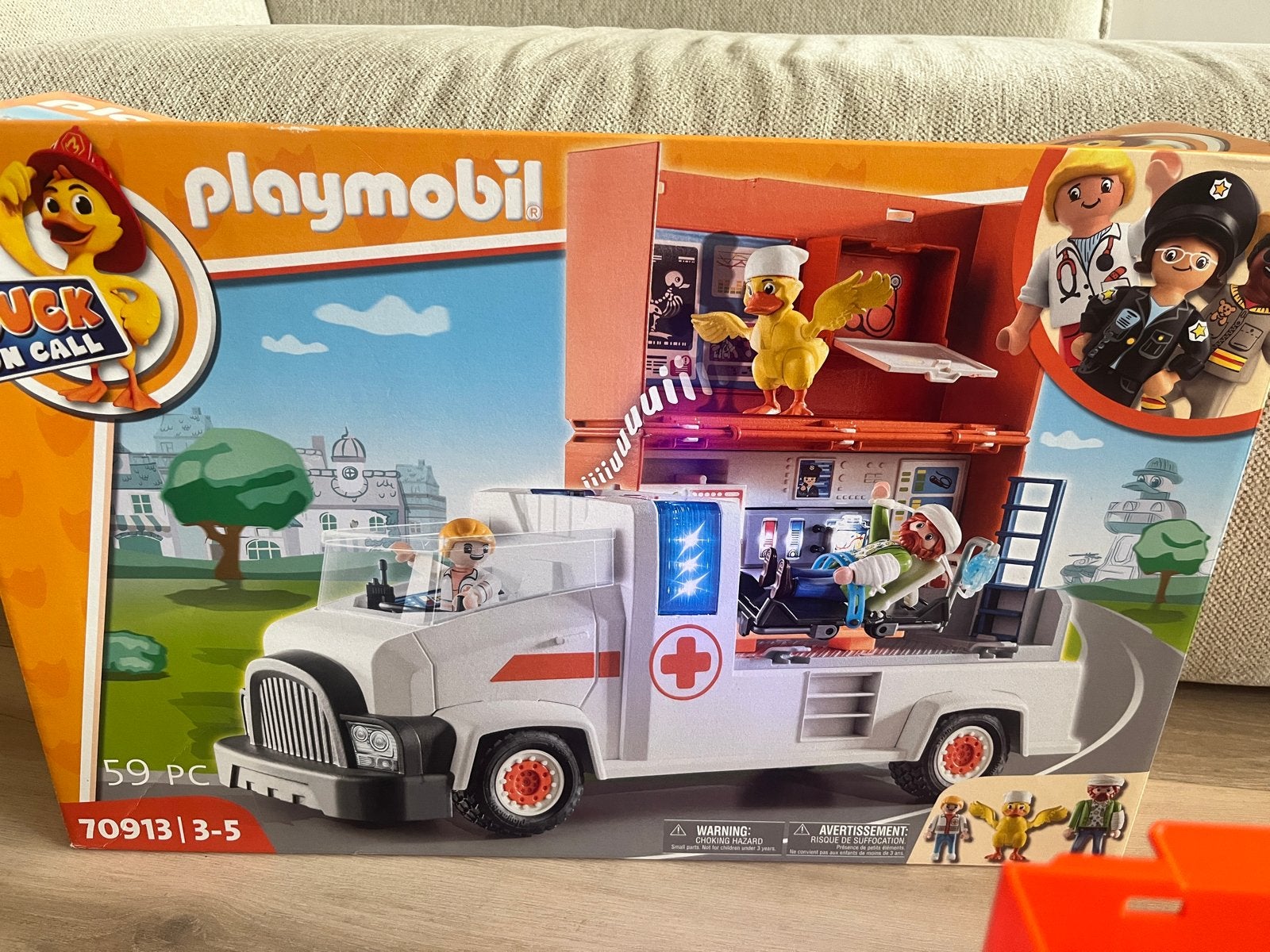 Playmobil 70913 Duck on Call Ambulance 70913, Complete set, Voertuig, Ophalen of Verzenden, Zo goed als nieuw