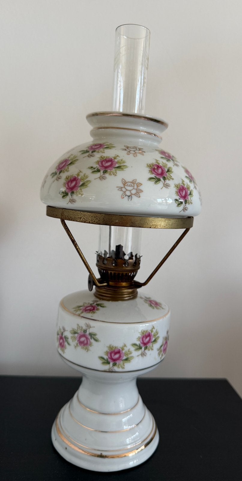 Prachtig antiek olie lampje, Antiek en Kunst, Ophalen of Verzenden
