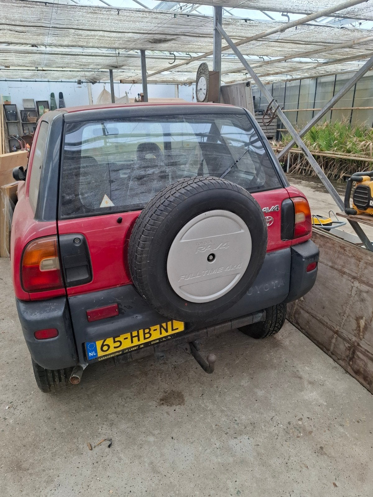 Toyota Funcruiser 2.0 Rav4 4WD 1994 Rood, Auto's, 1998 cc, 4 cilinders, 129 pk, 610 kg
