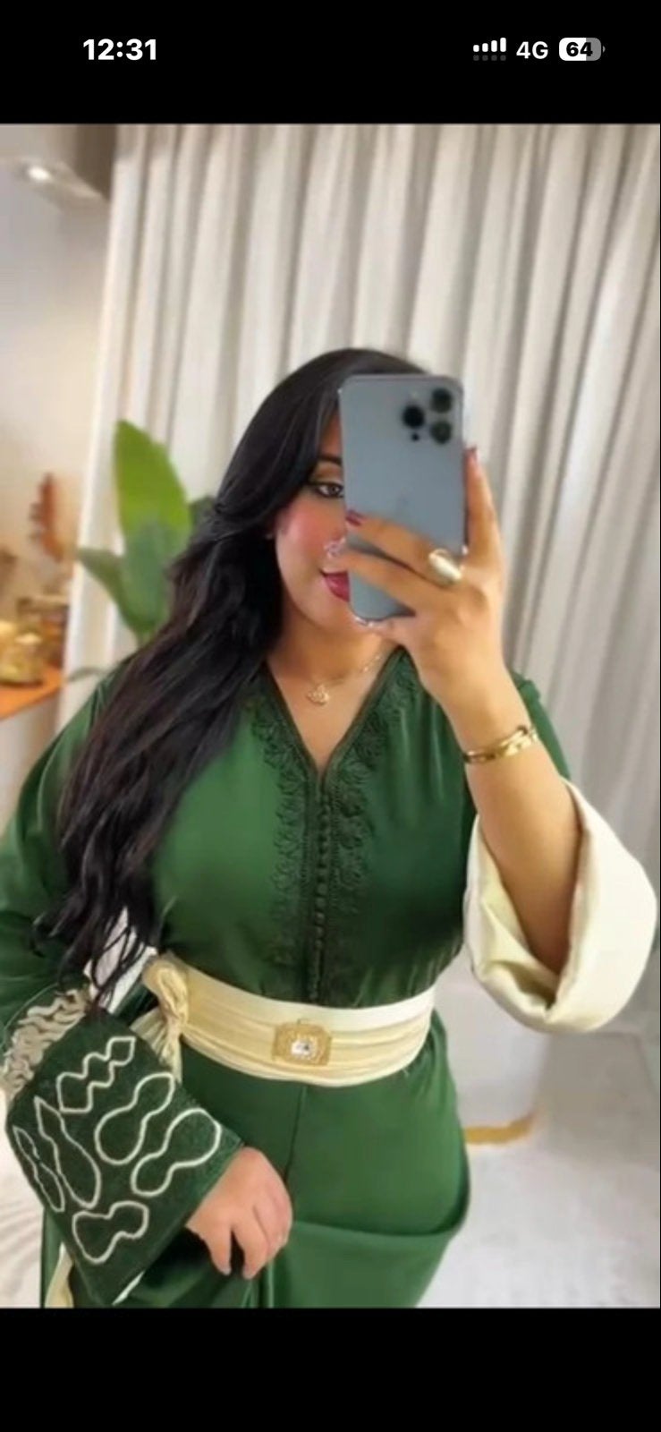 Nieuwe Caftan met riem - Diverse jurken beschikbaar, Kleding | Dames, Maat 38/40 (M), Nieuw, Ophalen of Verzenden, Onder de knie