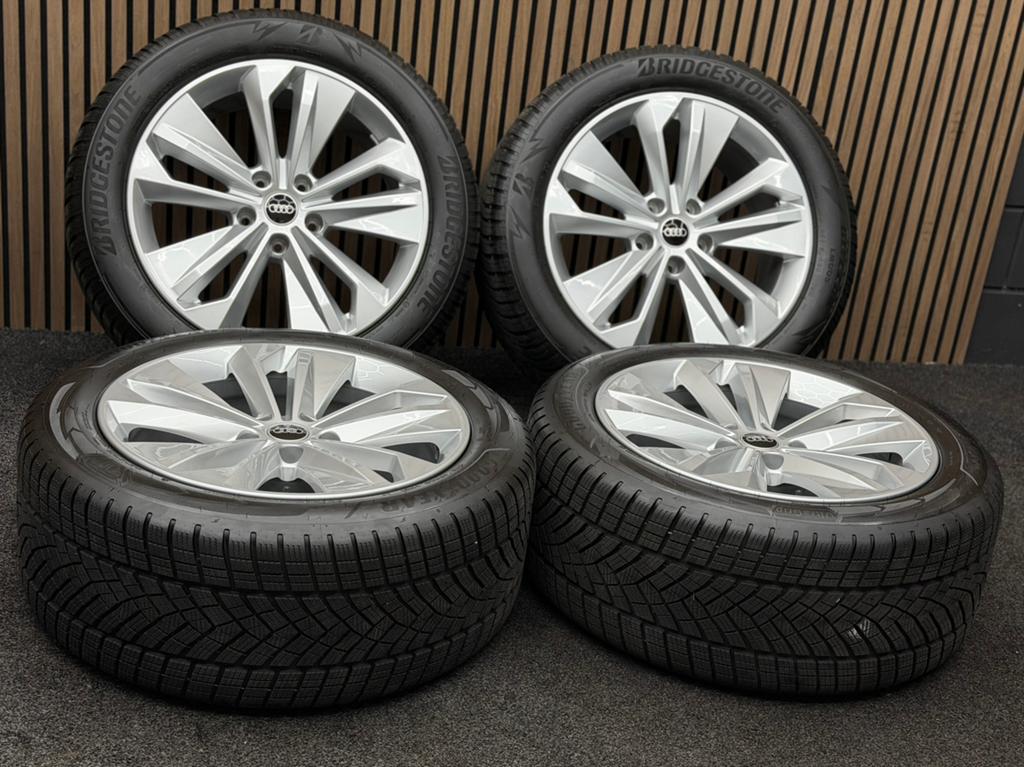 ZGAN! Originele 20 inch Audi Q6 SQ6 E-Tron 5x130 Breedset, Auto-onderdelen, Banden en Velgen, Ophalen, 255 mm, ., Banden en Velgen