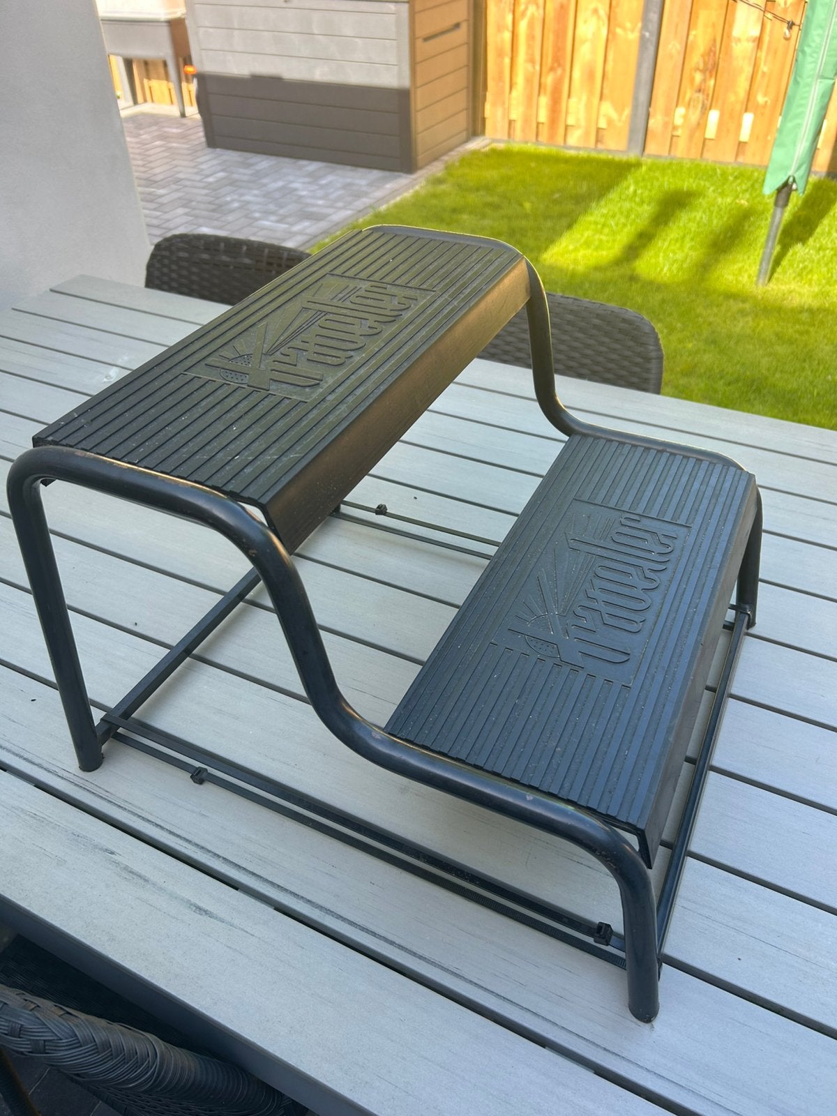 Opstapje caravan/camper, Ophalen, Gebruikt