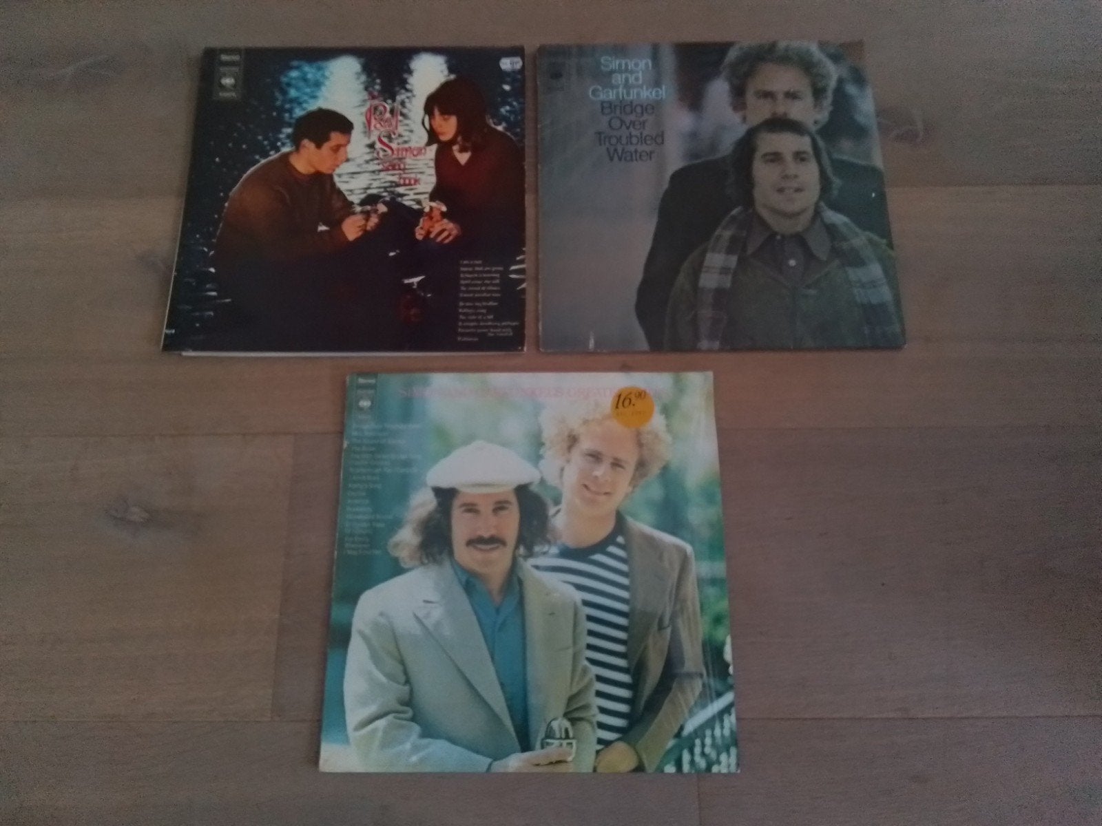 LP,s   3 X  SIMON & GARFUNKEL  3 STUKS ,, Cd's en Dvd's, Ophalen of Verzenden, Zo goed als nieuw, LP