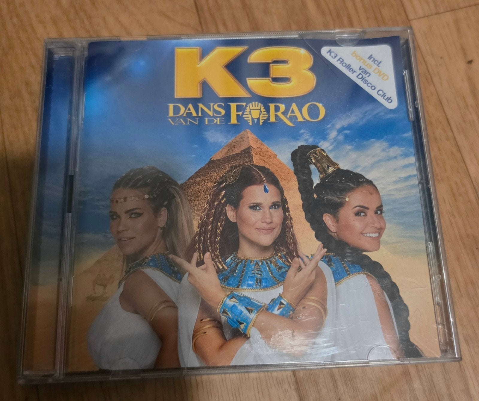 K3 Dans Van De Farao & dvd K3 Roller Disco Club, Ophalen of Verzenden, Zo goed als nieuw