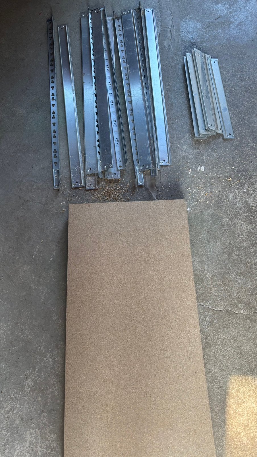Stelling, Ophalen, Gebruikt, 250 mm of meer