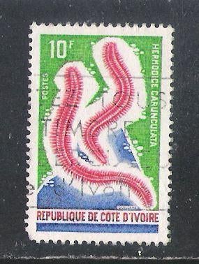 Rep. Ivoorkust; kavel 3, Verzenden, Gestempeld, Zuid-Azië