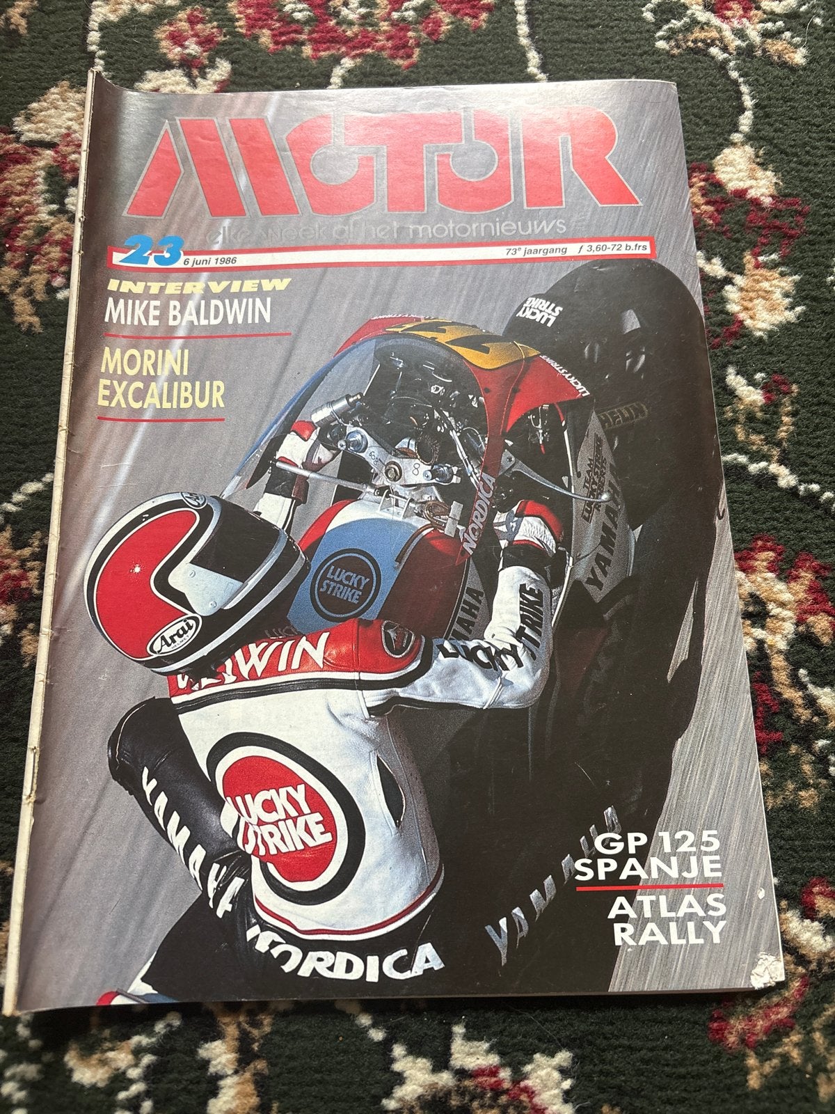 Motor Magazine - 6 juni 1986 - Mike Baldwin, Boeken, Tijdschriften en Kranten, Ophalen of Verzenden, Gelezen, Overige typen