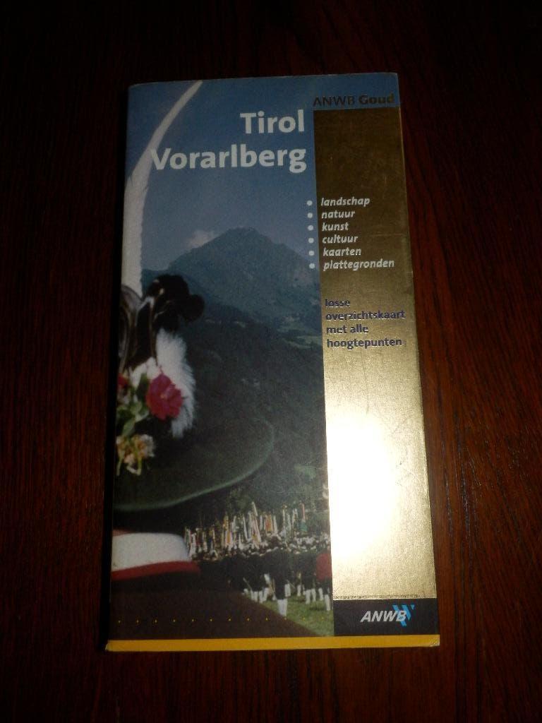 A.N.W.B Goud Tirol, Vorarlberg:::Met losse overzichtskaart., Boeken, Reisgidsen, ANWB, Europa, Ophalen of Verzenden, Zo goed als nieuw