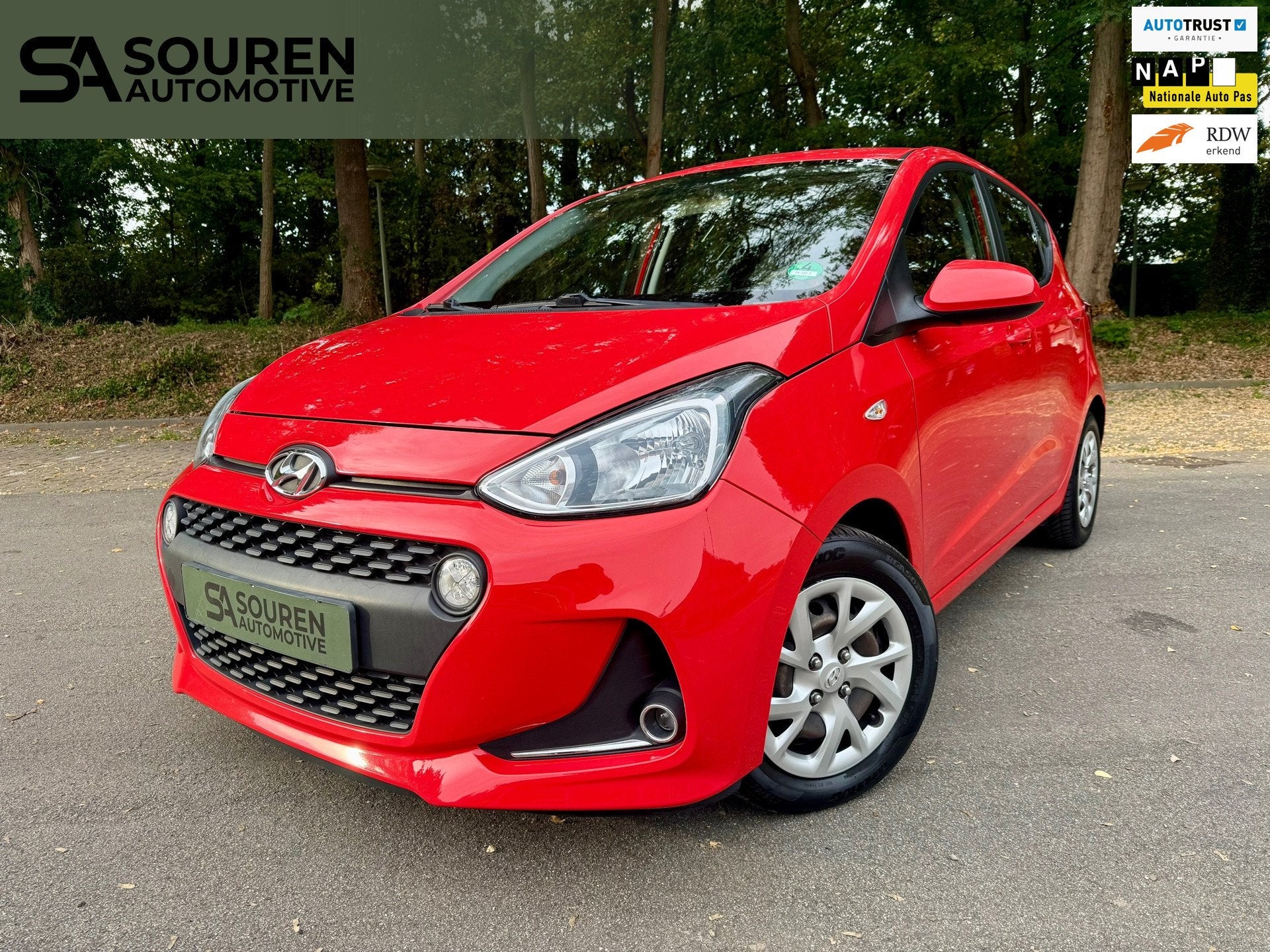 Hyundai I10 1.0i Comfort, Airco / Cruis Control, Navi, Eleck, Auto's, Stof, Gebruikt, 4 stoelen, Origineel Nederlands