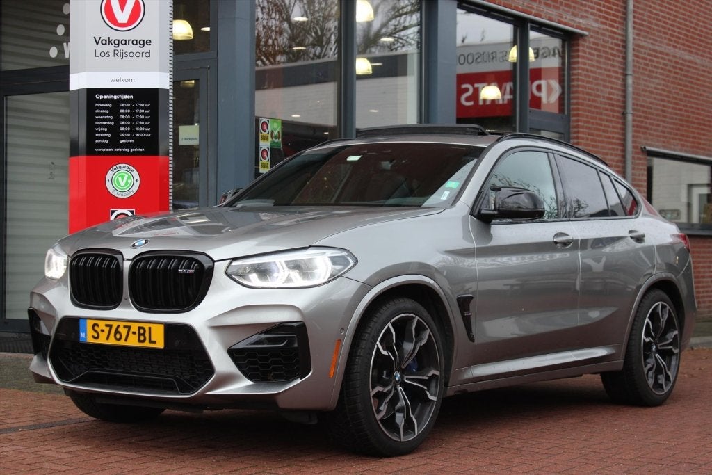 BMW X4 M Competition | 510PK | Carbon | HUD | Harman | Schui, Auto's, Automaat, Gebruikt, Leder, Bedrijf