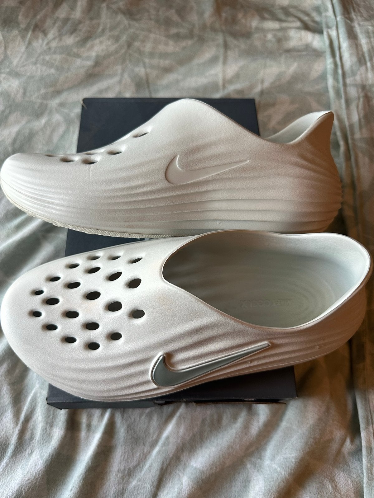 Nike ReactX Rejuven8 Crocs - Maat 43 - Zo goed als nieuw, Ophalen of Verzenden, Zo goed als nieuw, Slippers