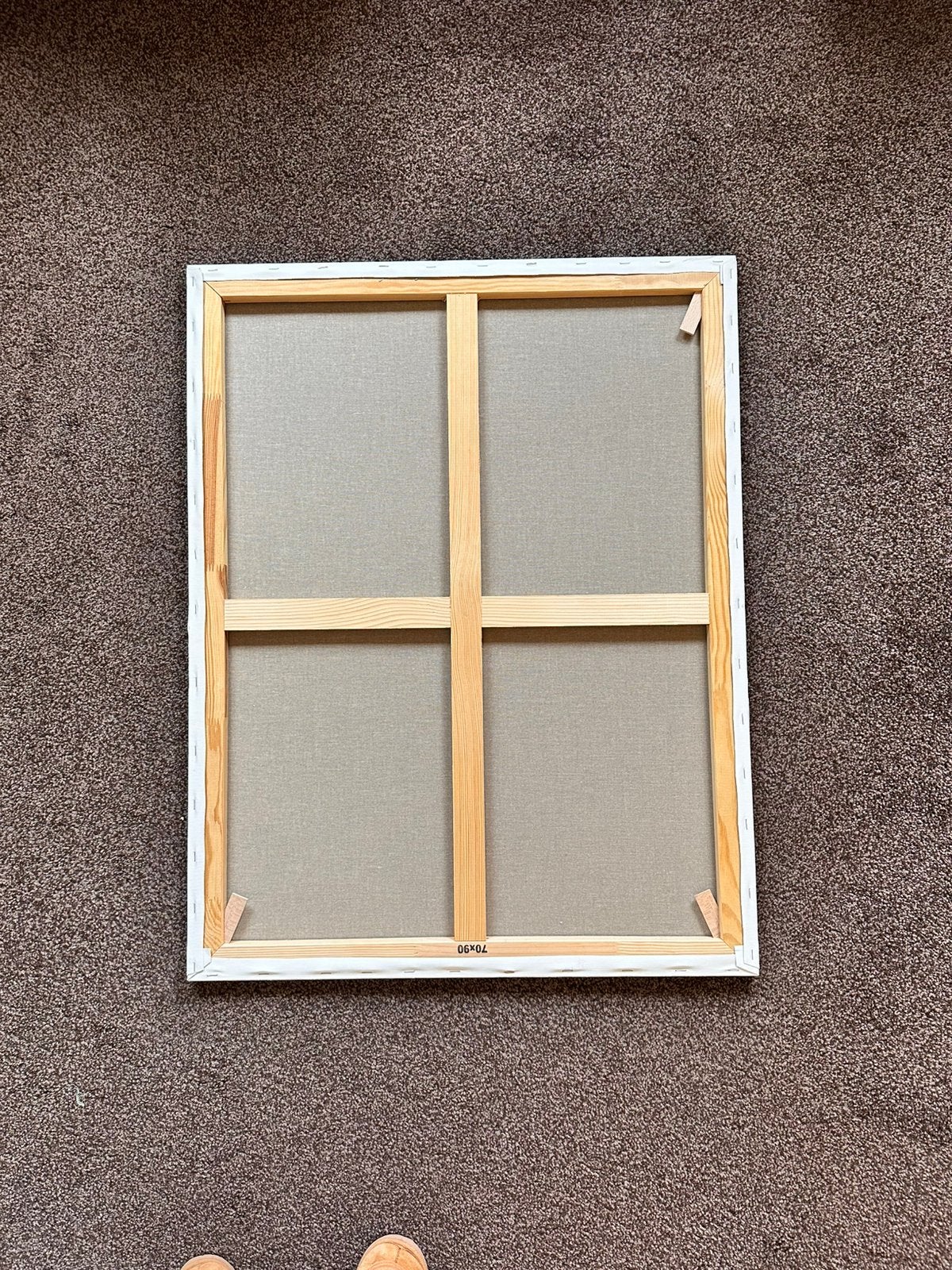 Wooden canvas frame., Ophalen, Zo goed als nieuw