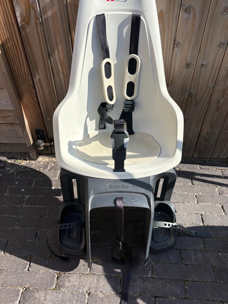 Bobike Maxi One Achterzitje Fiets met Bevestiging, Ophalen, Gebruikt, 22 t/m 36 kg, Achterzitje