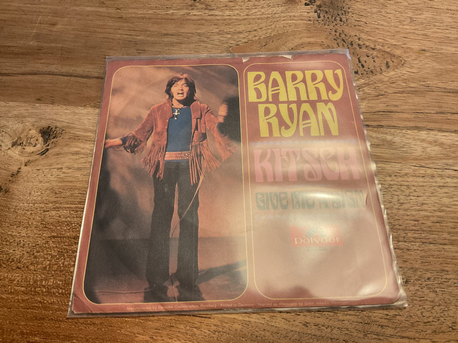 Barry Ryan, Kitsch, Ophalen of Verzenden, 7 inch, Pop