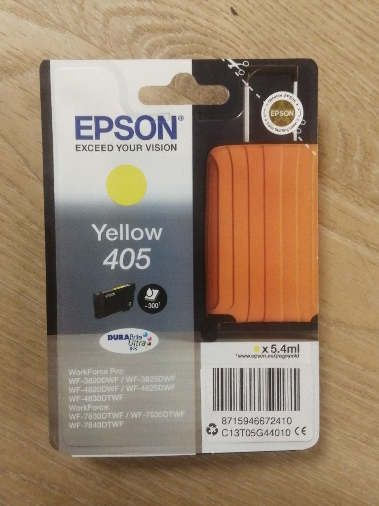 inkt epson 405, Ophalen of Verzenden, Nieuw, Cartridge, Epson