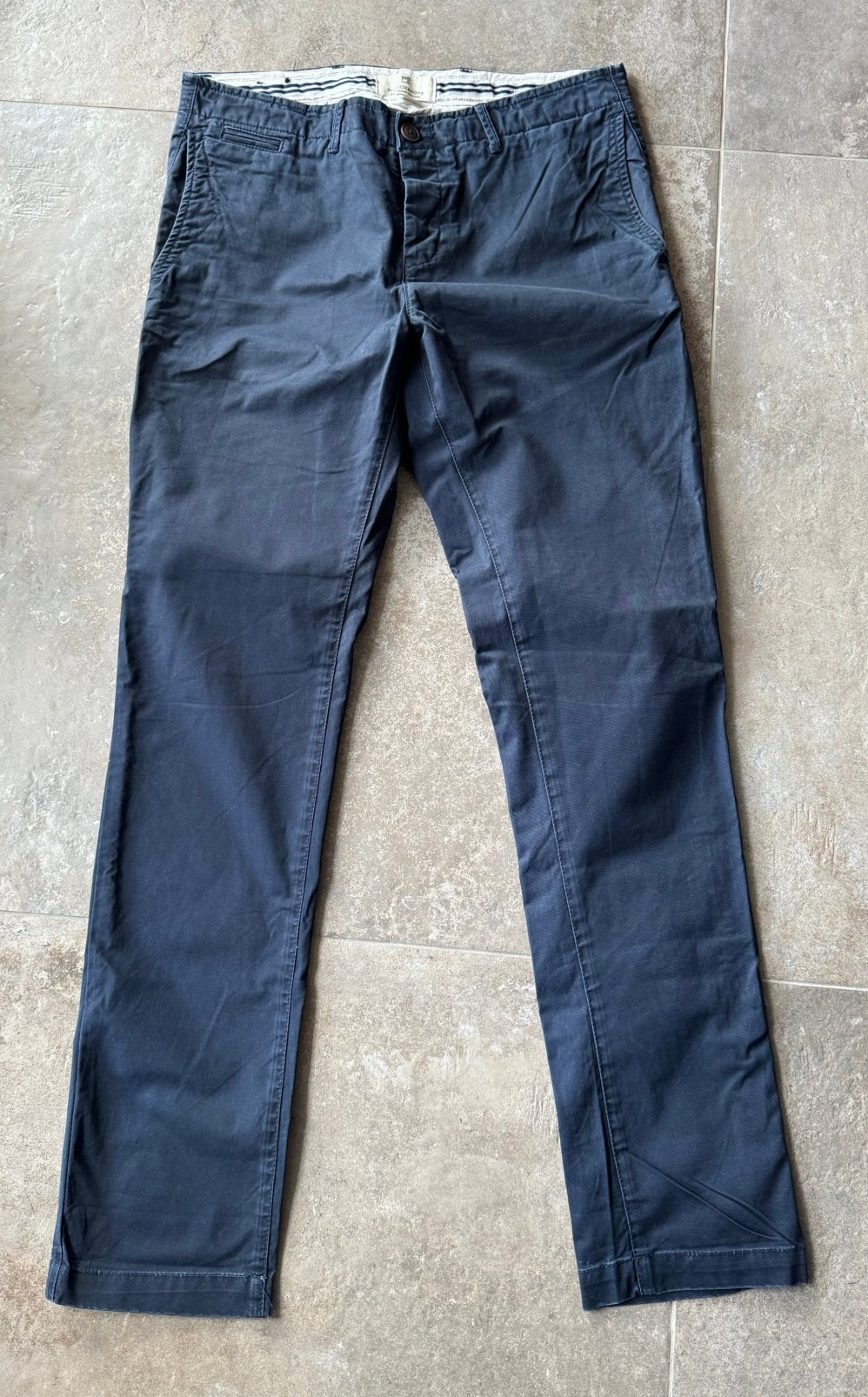 Scotch & Soda Chino, Ophalen of Verzenden, Zo goed als nieuw, Overige maten, Blauw