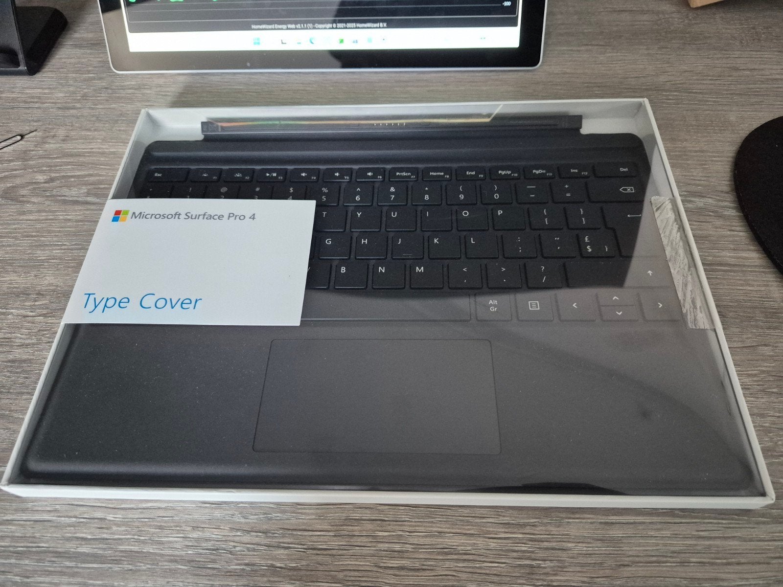Microsoft Surface Type Cover voor Pro 3 tot 7 - Nieuw, Computers en Software, Toetsenborden, Nieuw, Ophalen of Verzenden, Verlichte toetsen