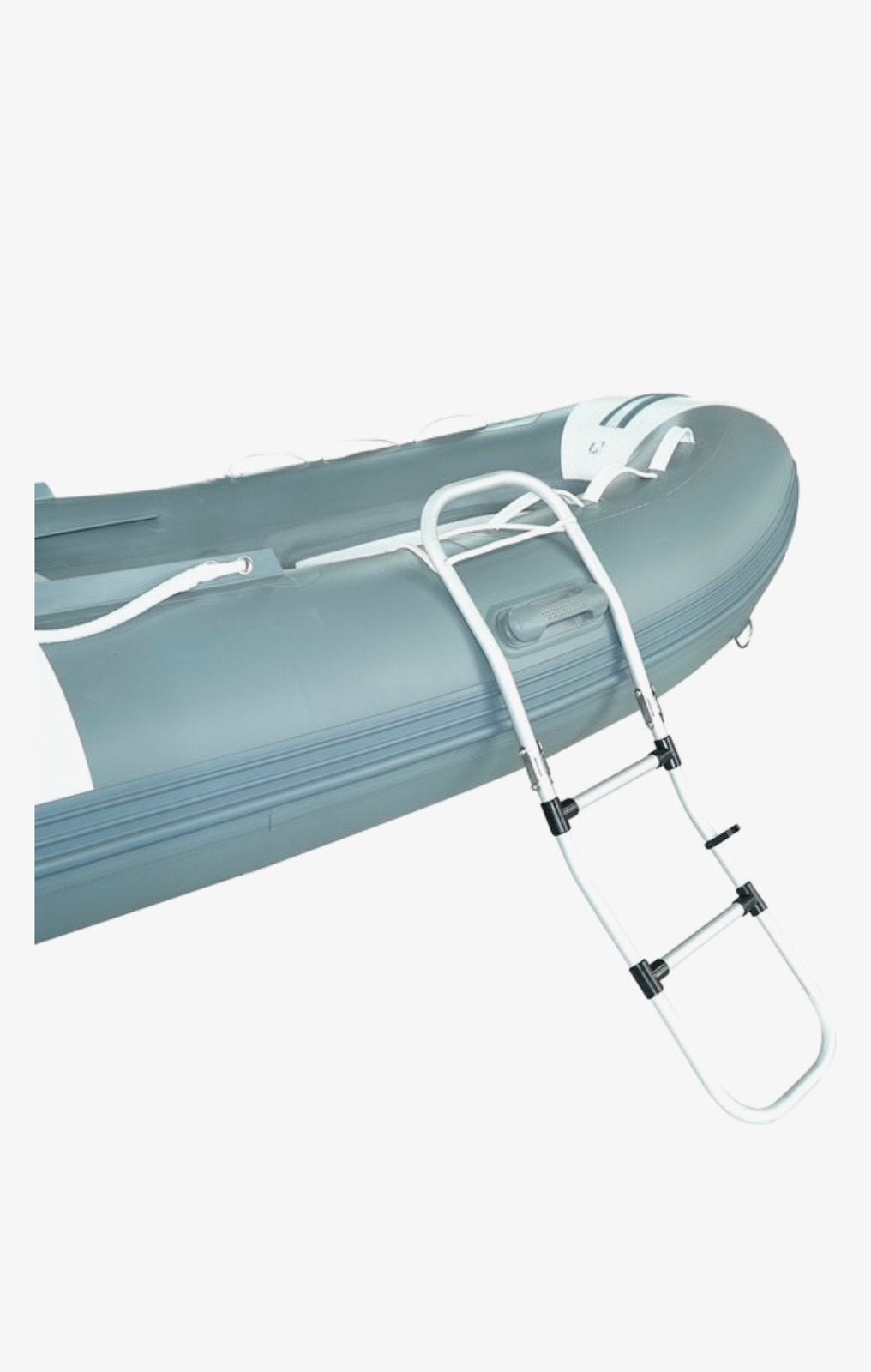 HIBO ZWEMTRAP RUBBERBOOT 3-TREDEN ALUMINIUM, Ophalen of Verzenden, Zo goed als nieuw, Overige typen