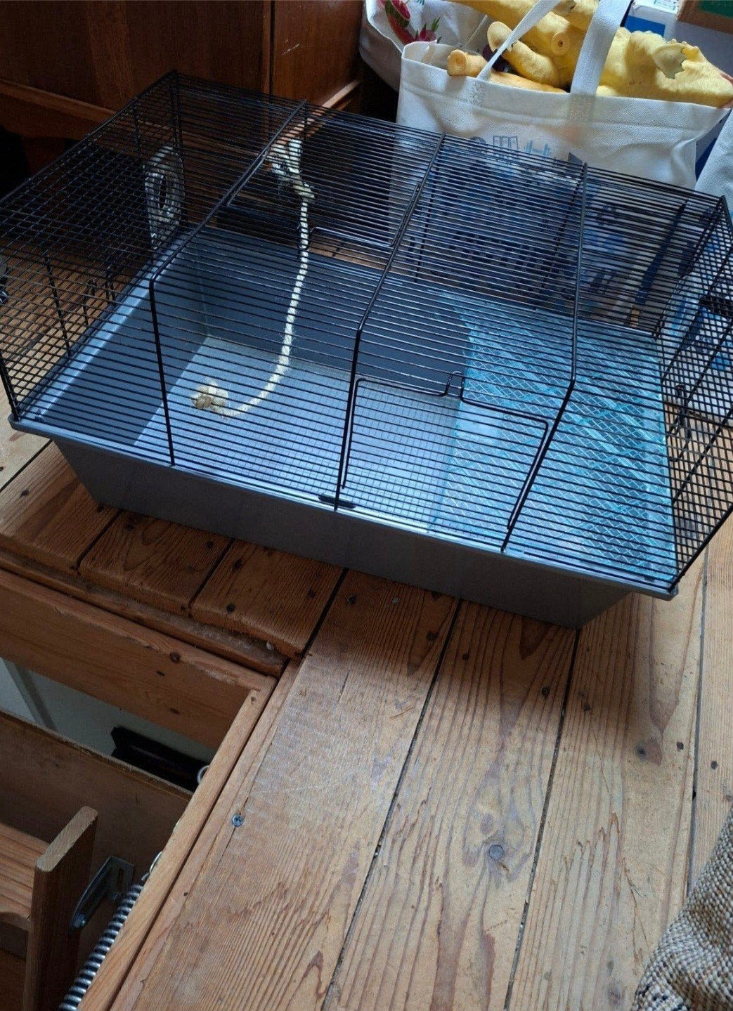 Grote knaagdierkooi, Kooi, Minder dan 75 cm, Zo goed als nieuw, Chinchilla