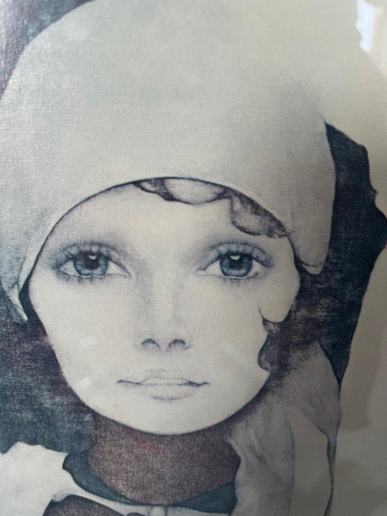 Litho Simone van Christine Rosamond, Antiek en Kunst, Ophalen