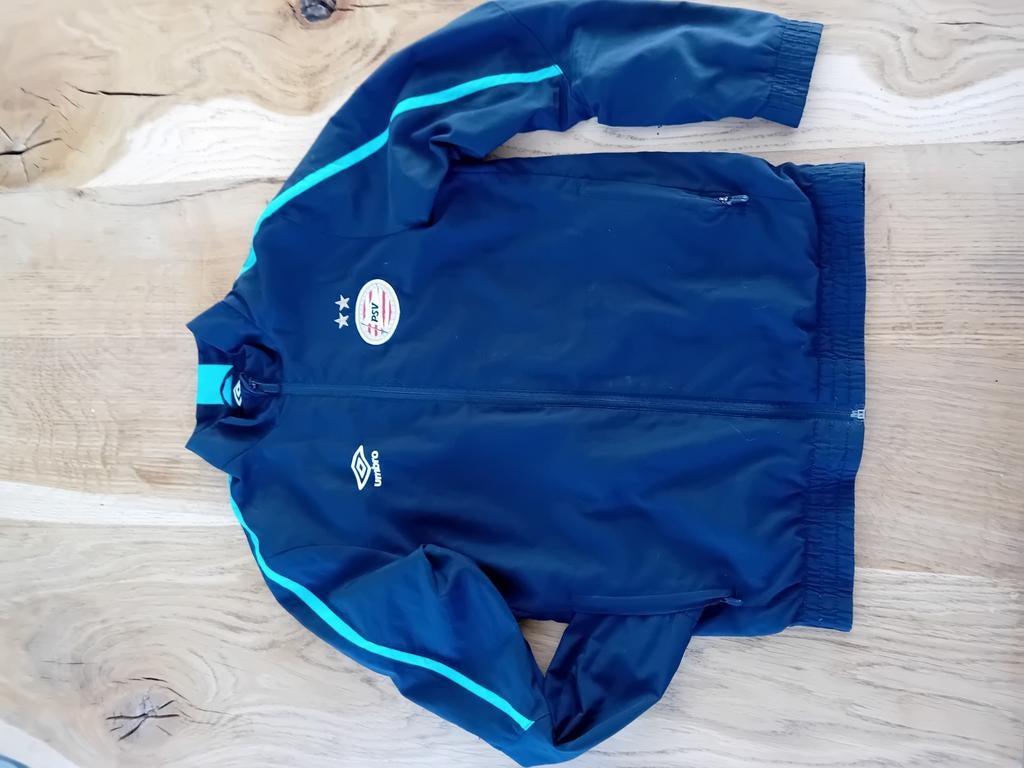 PSV Umbro trainingsjasje maat 152 zgan, Ophalen