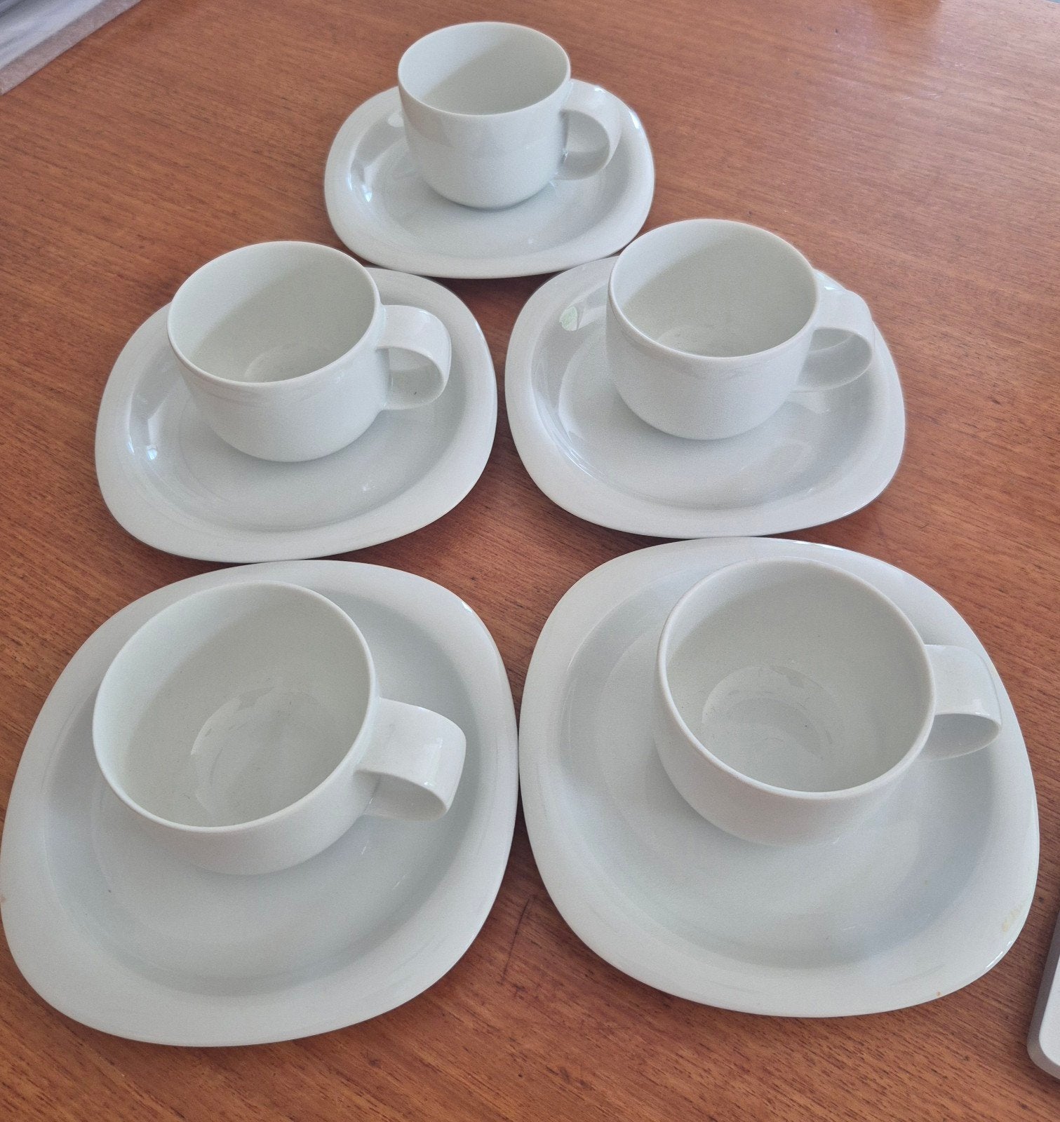 5 Rosenthal Suomi Studio-linie koffiekopjes met schotels, Ophalen of Verzenden