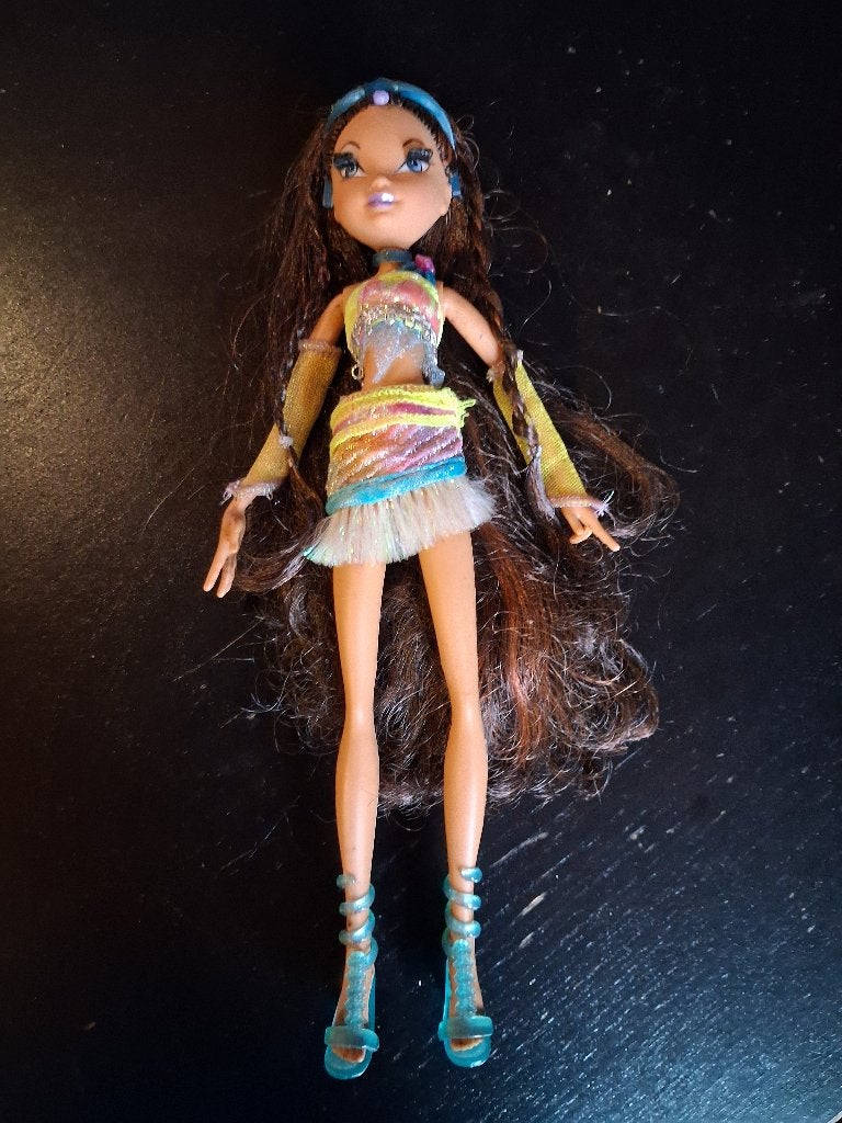 Winx club enchantix, Ophalen of Verzenden, Zo goed als nieuw, Fashion Doll