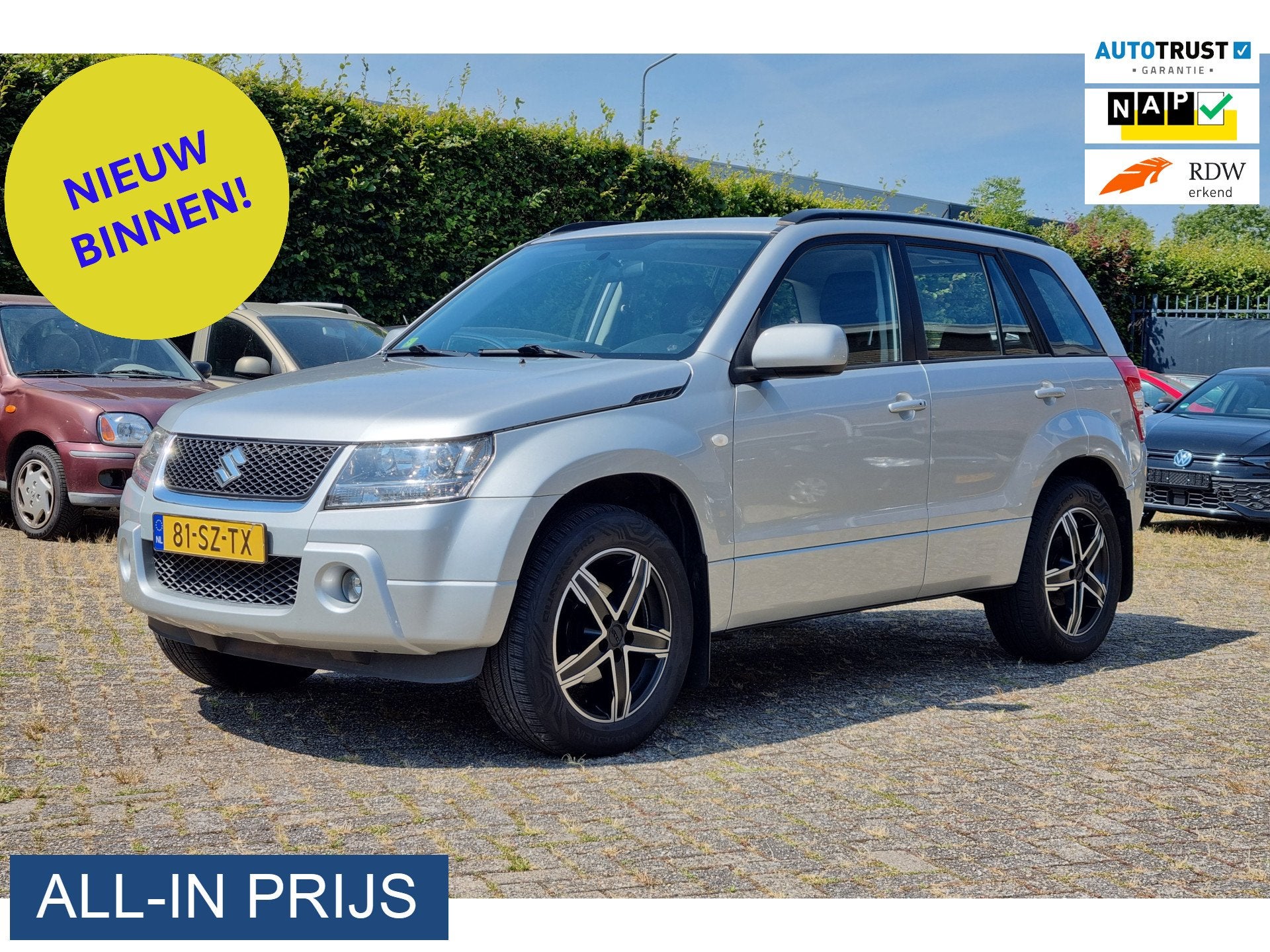 Suzuki Grand Vitara 2.0-16V Exclusive ✅ZEER NETTE ✅TREKH, Auto's, Suzuki, Automaat, Stof, 4 cilinders, Met garantie (alle)