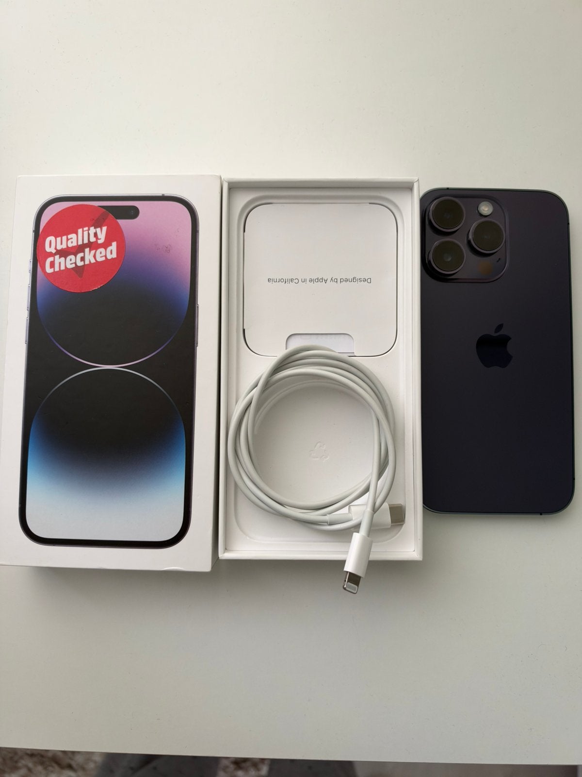 Foto 2 van iPhone 14 Pro 256GB – Zo goed als nieuw – met doos & factuur
