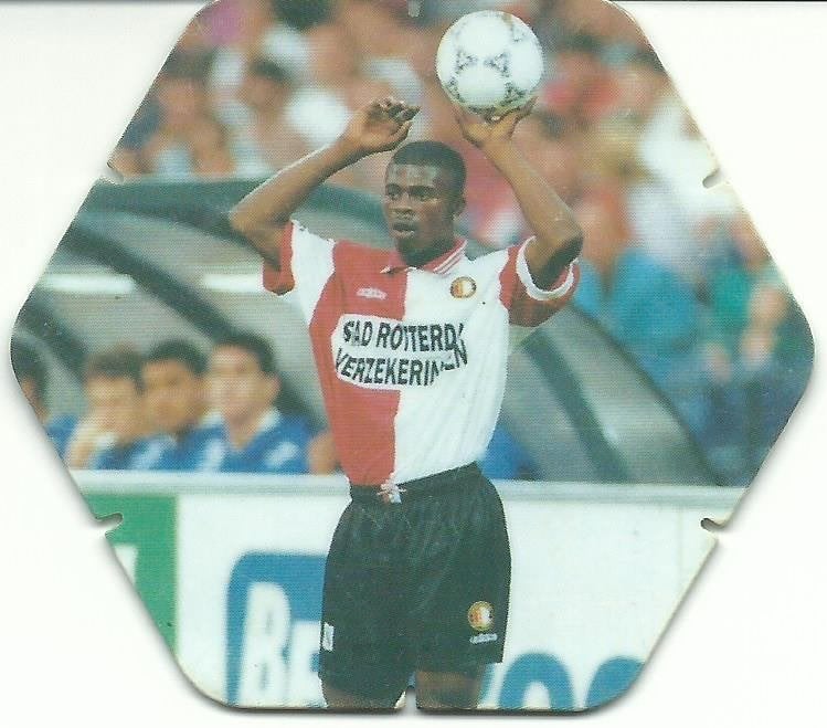 1996 Super Topshots Croky Nibb it Feyenoord 11x, Verzenden, Zo goed als nieuw, Feyenoord, Poster, Plaatje of Sticker