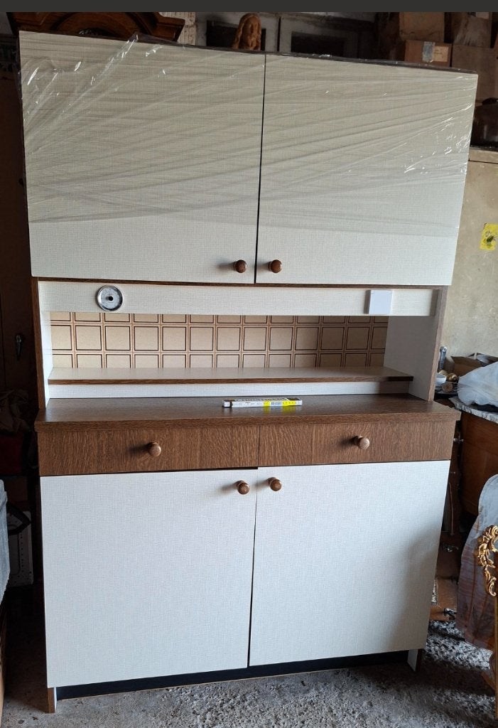 RETRO KEUKENKAS  ++ VERLENGBARE TAFEL, Ophalen, Huis en Inrichting