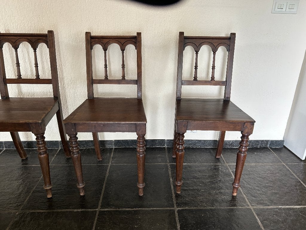 Antieke eikenhouten stoelen Victoriaanse stijl, Antiek en Kunst, Antiek | Meubels | Stoelen en Banken, Ophalen