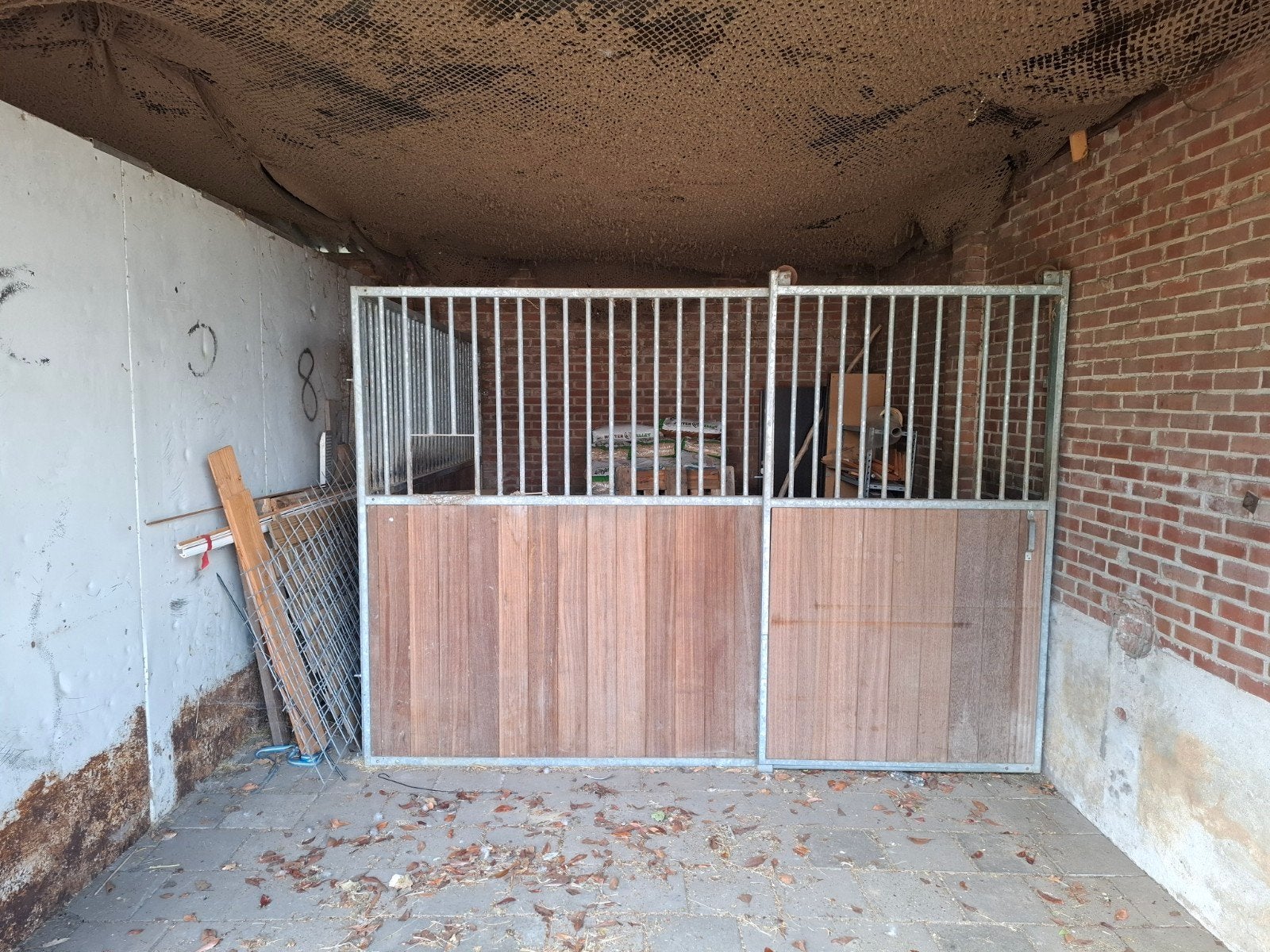 Paardenstal  voor- en zijwand. Paardenbox paardenstalling., Dieren en Toebehoren, Ophalen of Verzenden