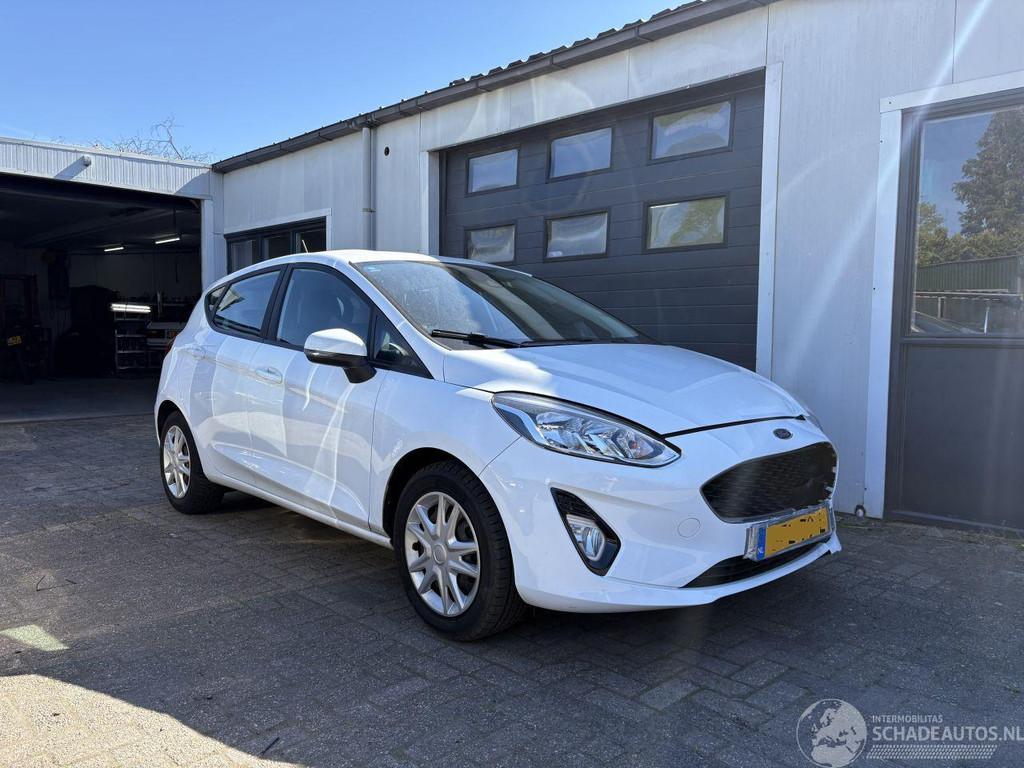 Ford Fiesta (bj 2017), Auto diversen, Schadeauto's, Ford, Handgeschakeld, Benzine, Hatchback, Wit