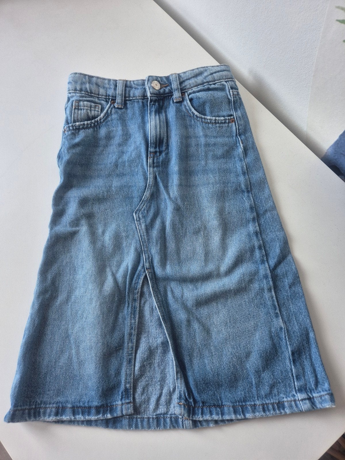Spijkerrok Zara maat 122, Kinderen en Baby's, Ophalen of Verzenden, Zo goed als nieuw, Meisje, Jurk of Rok