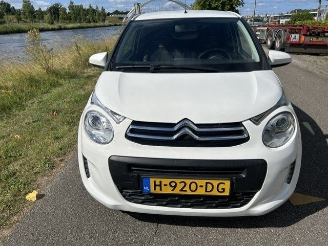 Citroën C1 1.0 VTi 72PK S&S Feel 5D 2020 Wit, Auto's, Voorwielaandrijving, Stof, Zwart, C1