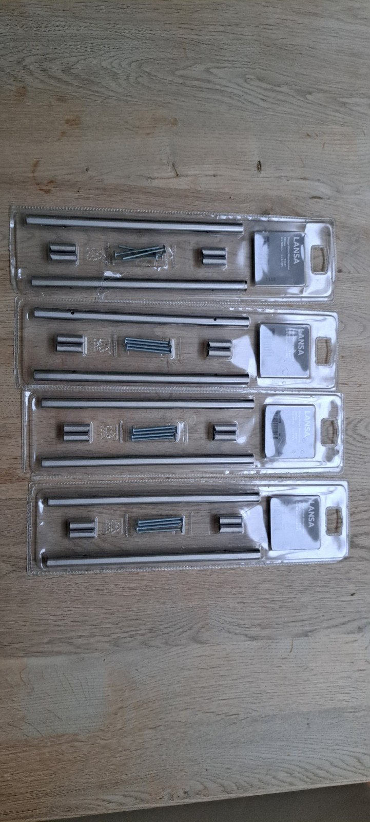 IKEA Lansa handgrepen (4 set 2 stuks) - 245 mm, Ophalen of Verzenden, Nieuw