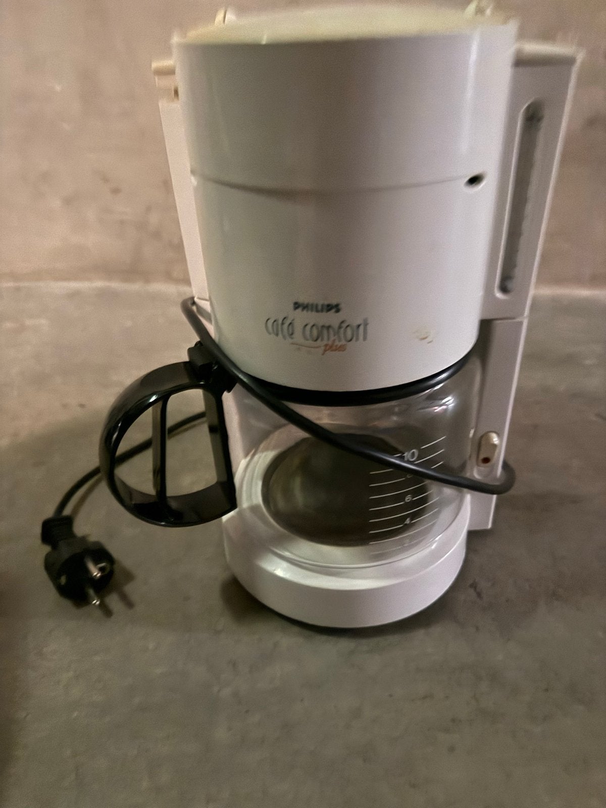 Koffiezetapparaat Philips Café Comfort Plus, Witgoed en Apparatuur, Gebruikt, 10 kopjes of meer, Koffiemachine, Gemalen koffie