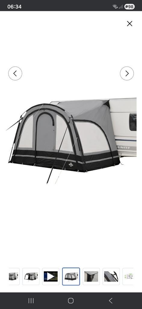 Voortent voor caravan - Zo goed als nieuw, Caravans en Kamperen, Ophalen of Verzenden