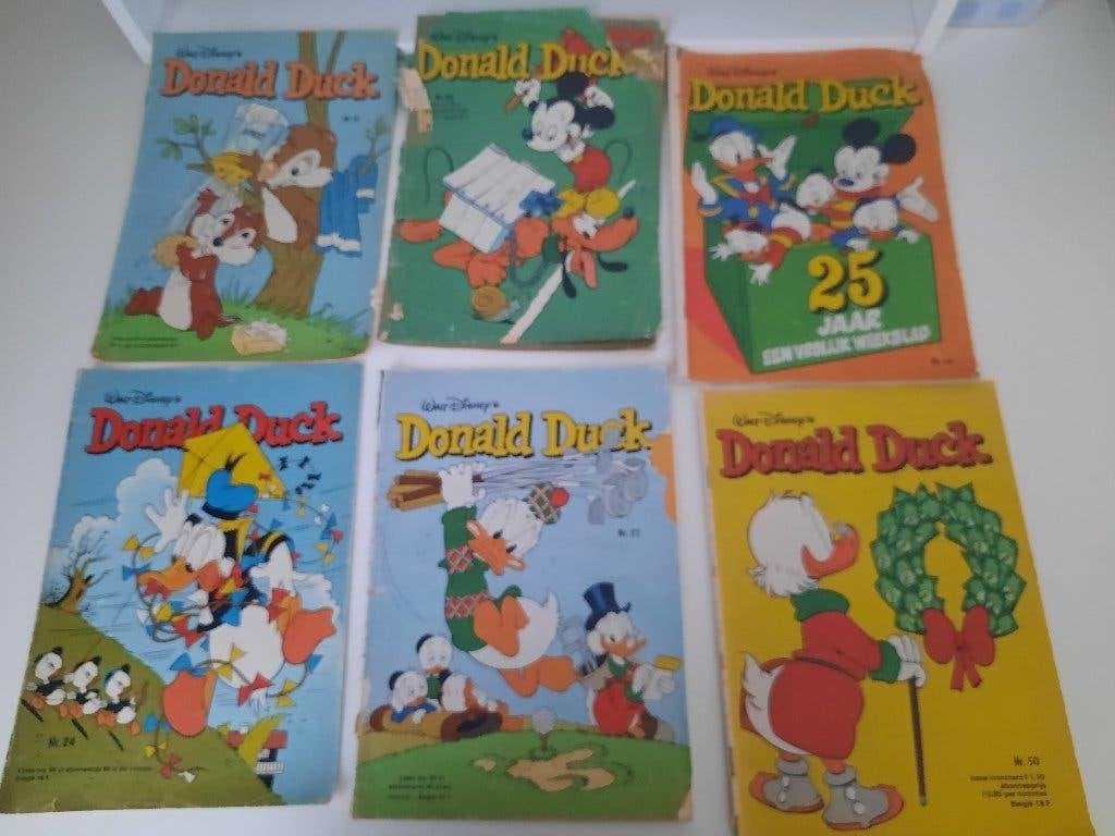 Donald Duck, Boeken, Stripboeken, Gelezen, Meerdere stripboeken, Ophalen of Verzenden