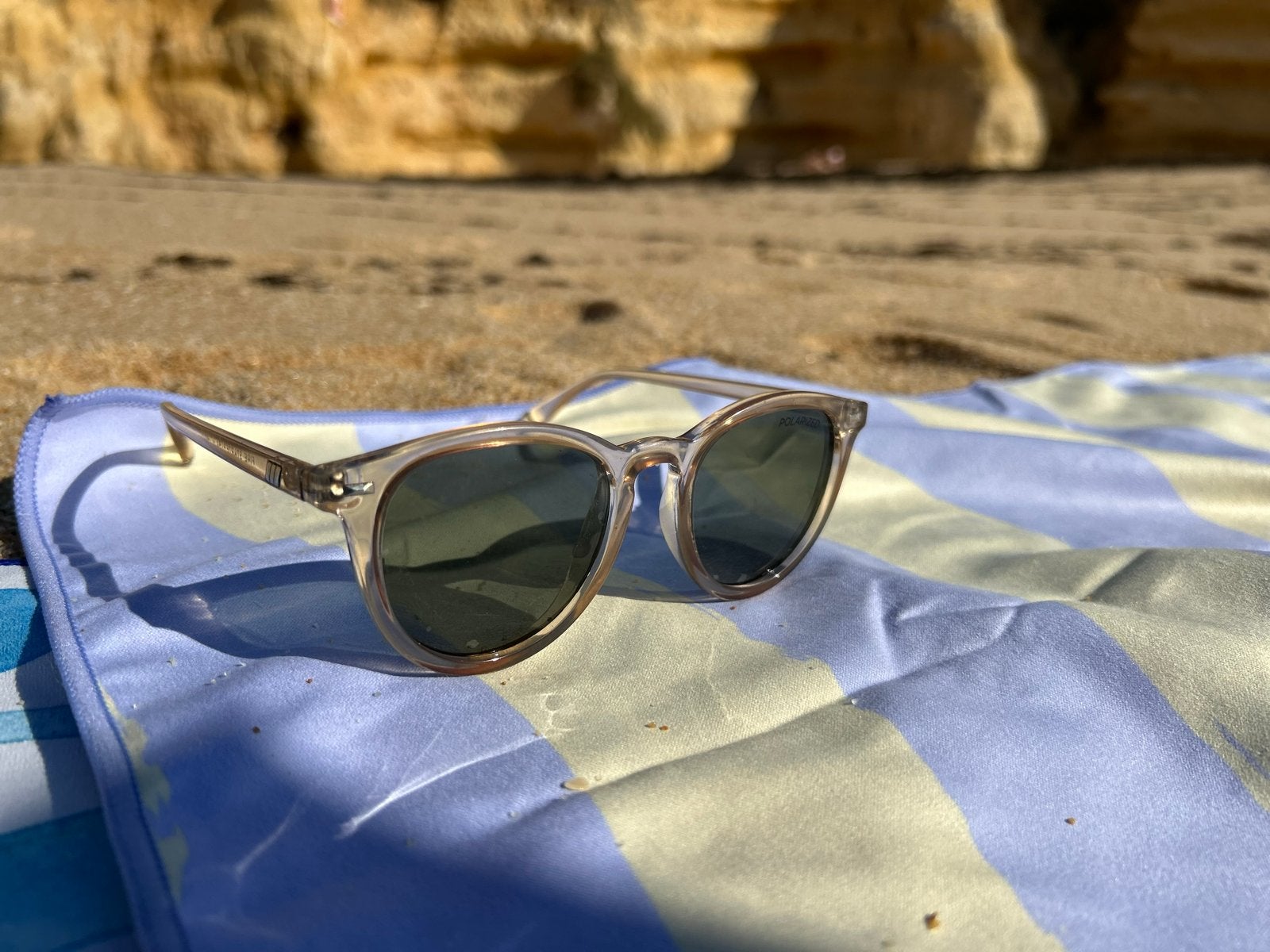 Le Specs - fire starter zonnebril polarized, Overige merken, Gebruikt, Zonnebril, Bruin