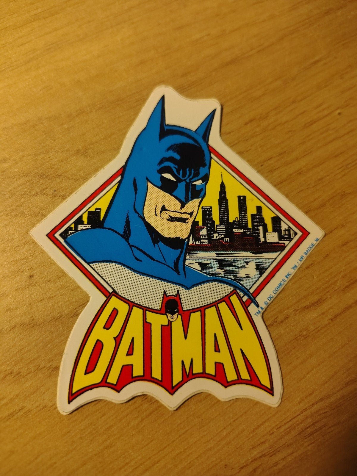 Vintage Batman Sticker, Ophalen of Verzenden