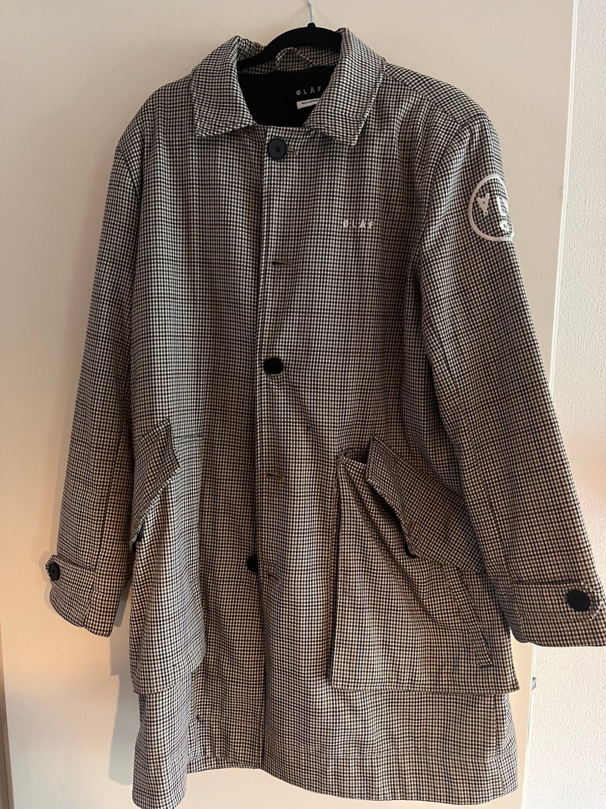 Olaf jas (overcoat), Ophalen of Verzenden, Gedragen, Zwart
