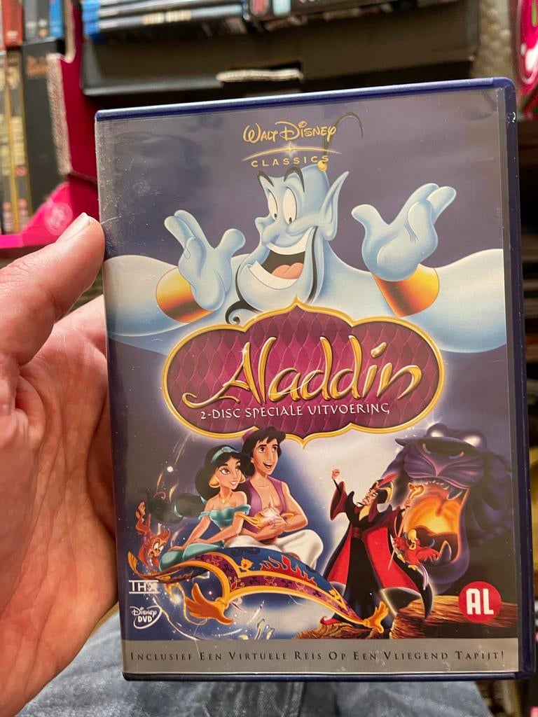 Aladdin 2-Disc Speciale Uitvoering Disney DVD, Avontuur, Gebruikt, Alle leeftijden, Ophalen of Verzenden