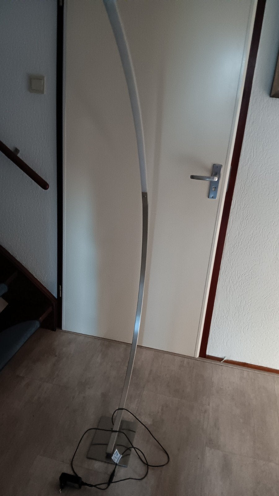 booglamp met led en dimmer, Huis en Inrichting, Ophalen, Zo goed als nieuw, Modern, 150 tot 200 cm