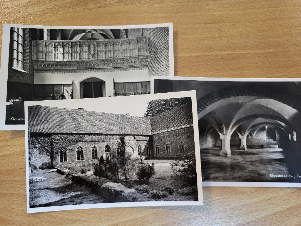 ansicht TER APEL Klooster (3x), Ophalen of Verzenden, Voor 1920, Groningen