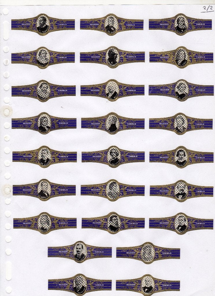 R. Janssens NF  Ned. Letterkunde    blauw, Ophalen of Verzenden, Zo goed als nieuw, Sigarenbandjes