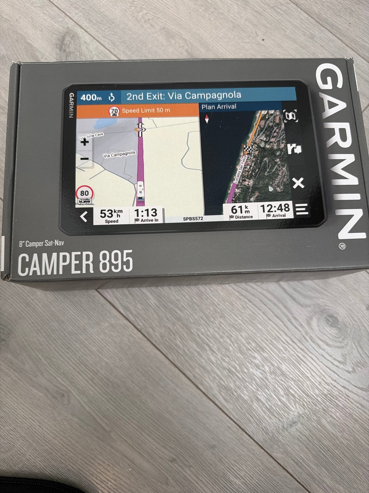 Garmin Camper 895 Sat-Nav - Nieuw in doos, Ophalen of Verzenden, Nieuw