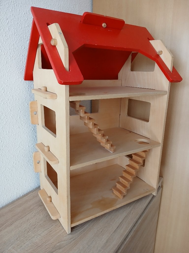 poppenhuis, Ophalen of Verzenden, Gebruikt, Poppenhuis