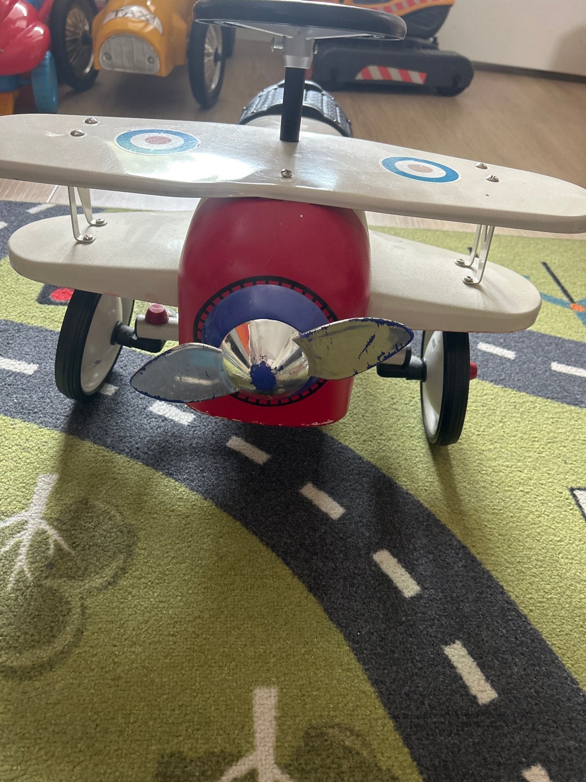 Loopvliegtuig 'HAWK' voor kinderen, Ophalen of Verzenden, Gebruikt, Loopvoertuig